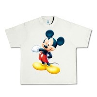 Pistachio micke mouse Urban Heavy Tee - linhVisuals