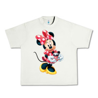 Pistachio minni mouse Urban Heavy Tee - linhVisuals