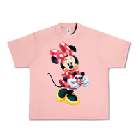 Salmon minni mouse Urban Heavy Tee - linhVisuals