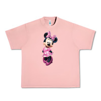 Salmon minni mouse Urban Heavy Tee - linhVisuals