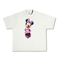 Pistachio minni mouse Urban Heavy Tee - linhVisuals