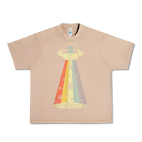 Burro vintage alien weed pot leaf ufo abduction marijuana cannabis t shirt Urban Heavy Tee - linhVisuals