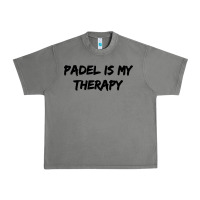 Tornado padel is my therapy Urban Heavy Tee - linhVisuals