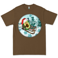 Cacao Slide Avocado Premium Tee - FaDigitalArtStudio