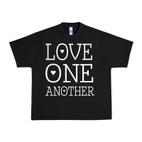 Black love one another jesus quote christian t shirt Urban Heavy Tee - linhVisuals