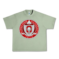 Oil Green OSU, Columbus, university gear Urban Heavy Tee - linhVisuals