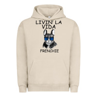 Pigment French Oak Livin' la vida Frenchie Urban Hoodie - Bettercallsaul