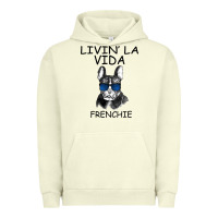 Pigment Pistachio Livin' la vida Frenchie Urban Hoodie - Bettercallsaul