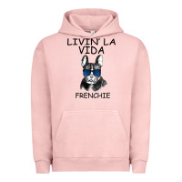 Pigment Salmon Livin' la vida Frenchie Urban Hoodie - Bettercallsaul