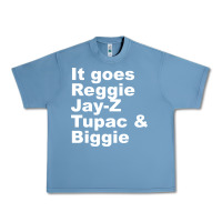 Pebble Blue it goes reggie jay Urban Heavy Tee - linhVisuals