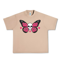 Butterfly Skull Urban Heavy Tee | Teevron
