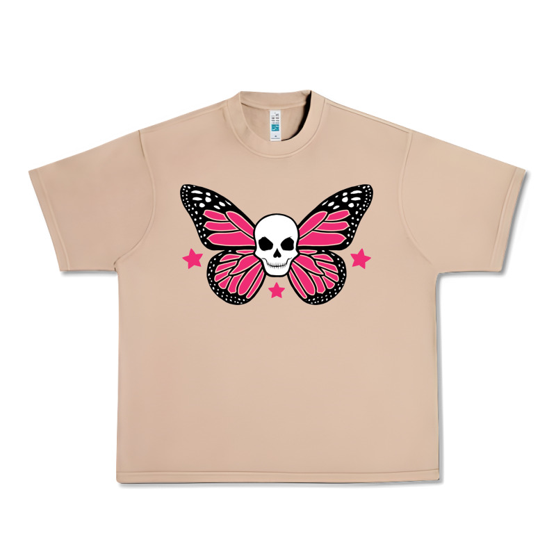 Butterfly Skull Urban Heavy Tee by linhVisuals | Teevron