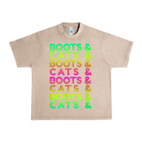 Edm Rave Shirt  Boots And Cats Gift Urban Heavy Tee | Teevron