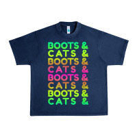 Navy edm rave shirt  boots and cats gift Urban Heavy Tee - linhVisuals