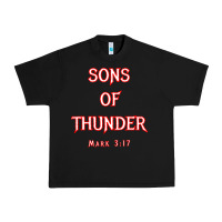 Black sons of thunder zebedee james and john mark 317 bible t shirt Urban Heavy Tee - linhVisuals