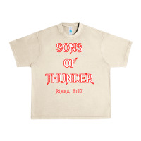 Sandshell sons of thunder zebedee james and john mark 317 bible t shirt Urban Heavy Tee - linhVisuals