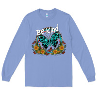 Colony Blue be kind Long Sleeve Tee - SublimationCraftShop