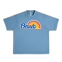 Pebble Blue Bravo Supermarket Urban Heavy Tee - linhVisuals