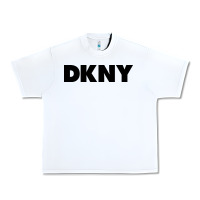 White DKNY Urban Heavy Tee - linhVisuals