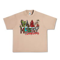 Burro Merry Christmas Urban Heavy Tee - CowhideDigitalArt