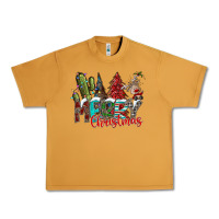 Peanut Butter Merry Christmas Urban Heavy Tee - CowhideDigitalArt