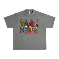 Tornado Merry Christmas Urban Heavy Tee - CowhideDigitalArt