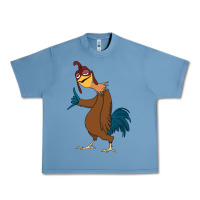 Pebble Blue Chicken Joe is a Vibe Urban Heavy Tee - linhVisuals