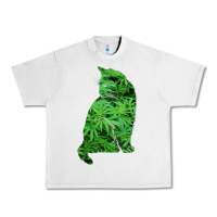 Lunar Rock funny cannabis & cat lover marijuana weed smoker art t shirt Urban Heavy Tee - linhVisuals