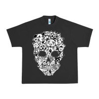 Funny Pitbull Skull Dog Skeleton Halloween T Shirt Urban Heavy Tee | Teevron