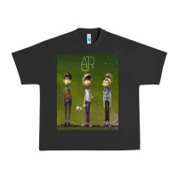 Pigment Black ajr green Urban Heavy Tee - linhVisuals