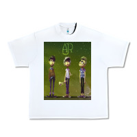 White ajr green Urban Heavy Tee - linhVisuals
