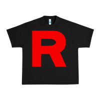 Black team rocket Urban Heavy Tee - linhVisuals