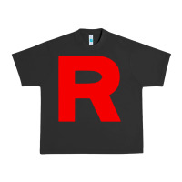 Pigment Black team rocket Urban Heavy Tee - linhVisuals