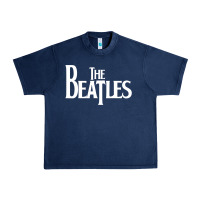 Navy the beatels Urban Heavy Tee - linhVisuals
