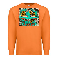 Carrot libra turquoise cowhide Premium Sweatshirt - RanaPortraitStore