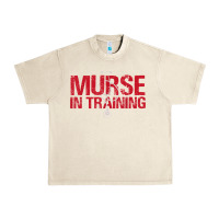 Sandshell funny male nurse murse in training t shirt Urban Heavy Tee - linhVisuals