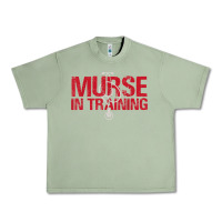 Oil Green funny male nurse murse in training t shirt Urban Heavy Tee - linhVisuals