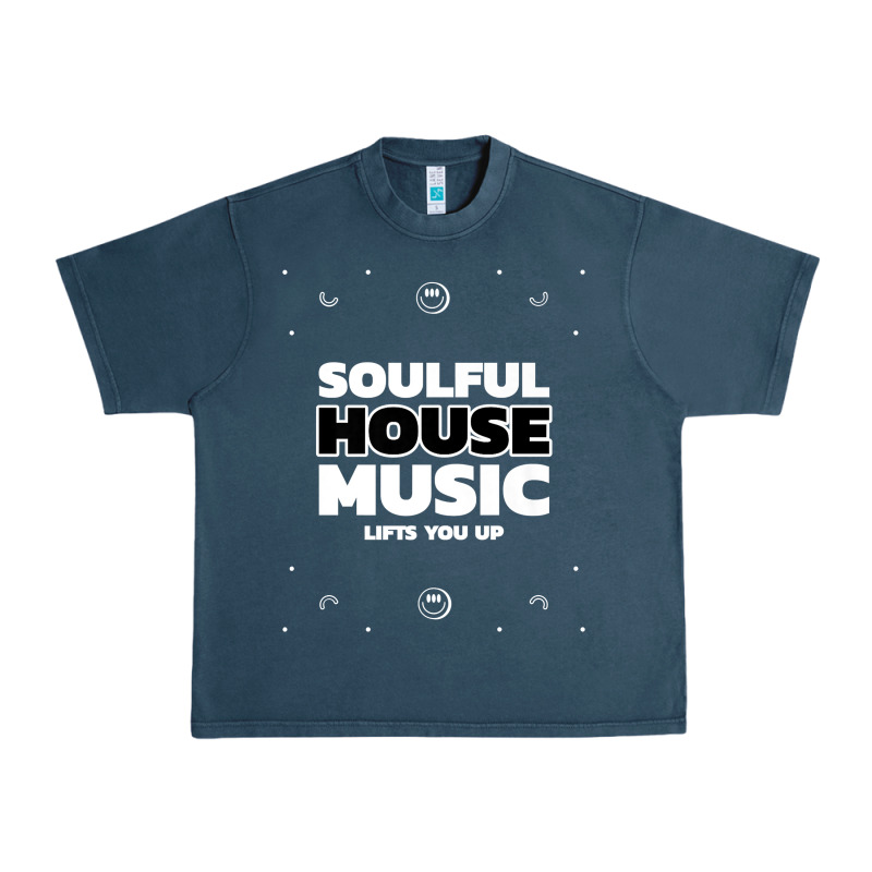 Soulful House Music Deep House Edm Premium T Shirt Urban Heavy Tee by linhVisuals | Teevron