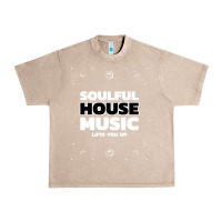 French Oak soulful house music deep house edm premium t shirt Urban Heavy Tee - linhVisuals