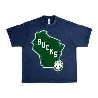 Navy bucks Urban Heavy Tee - linhVisuals