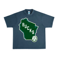 Midnight Navy bucks Urban Heavy Tee - linhVisuals