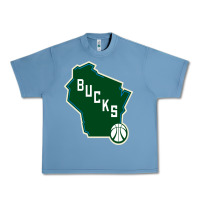 Pebble Blue bucks Urban Heavy Tee - linhVisuals