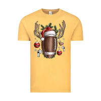 Vintage Mustard christmas football Vintage Tee - SublimationCraftShop