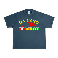 Midnight Navy da nang vietnam war veteran military Urban Heavy Tee - linhVisuals