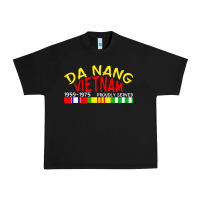 Black da nang vietnam war veteran military Urban Heavy Tee - linhVisuals
