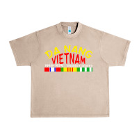 French Oak da nang vietnam war veteran military Urban Heavy Tee - linhVisuals
