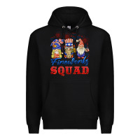 Black fireworks squad Premium Hoodie - BarkalooDesign