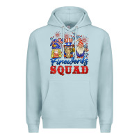 Blue Mist fireworks squad Premium Hoodie - BarkalooDesign