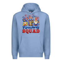 Colony Blue fireworks squad Premium Hoodie - BarkalooDesign