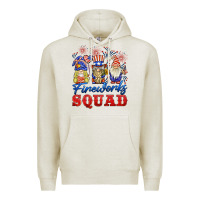 Oatmeal Heather fireworks squad Premium Hoodie - BarkalooDesign